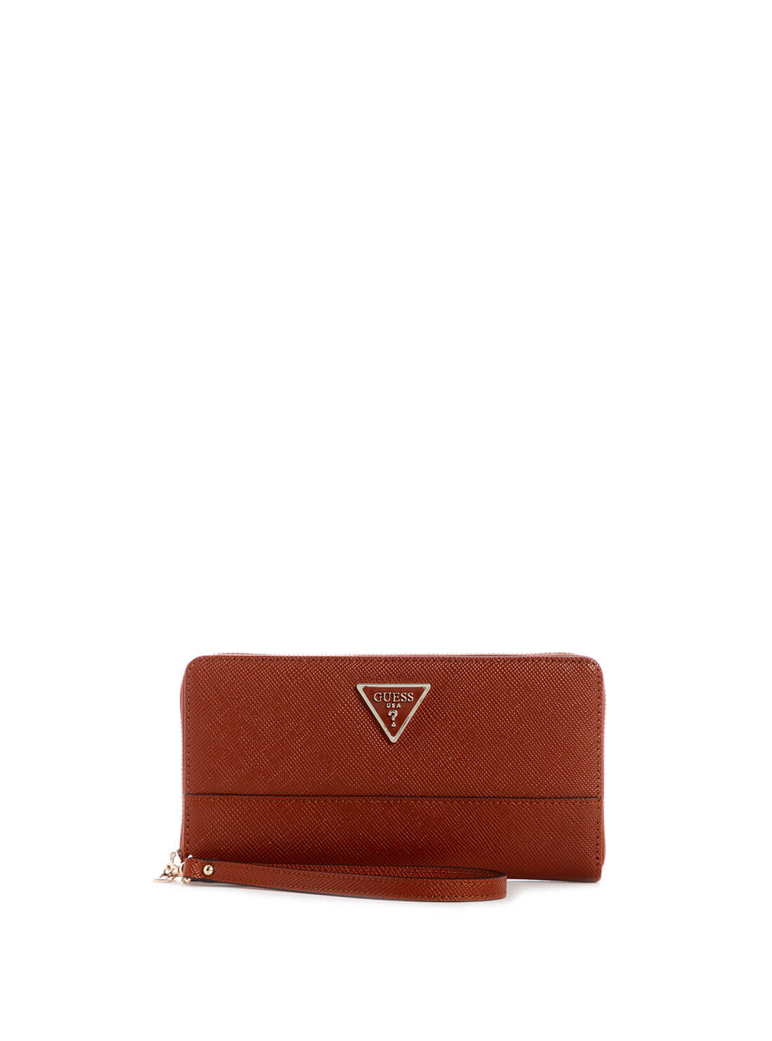 Noelle Brown Leather Checkbook Organizer Wallet - Stylish & Compact for Everyday Use, Travel, and Business