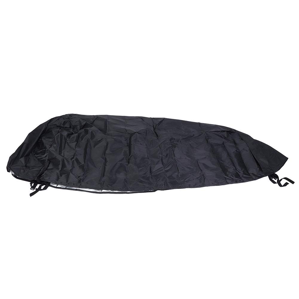 Waterproof Black Garden Chair Cover 208x76x79cm - Durable Outdoor Furniture Protector for Patio, Courtyard & Backyard - UV Resistant & Weatherproof Chair Cover for All Seasons