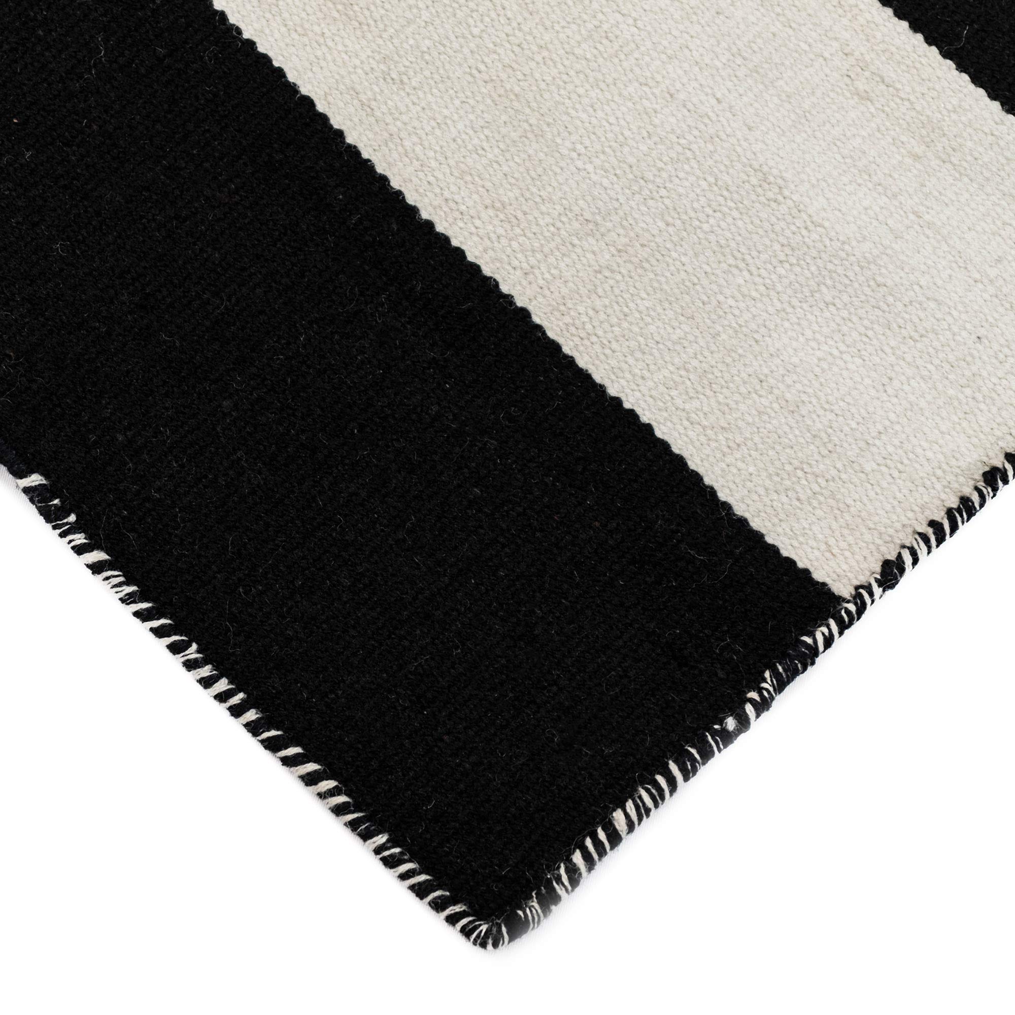 Liora Manne Sorrento Rugby Stripe Reversible Lightweight Area Rug 8'3