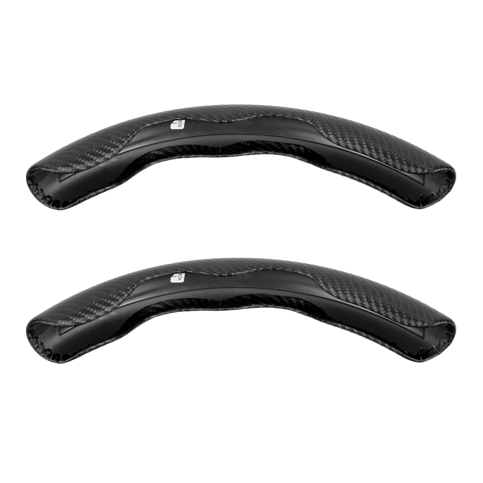 ABOOFAN Non-Slip Steering Wheel Cover - Universal Fit for Most Cars, Trucks & SUVs - Simulated Leather Grip Sleeve Protector (Black) - Perfect for Daily Commuting, Road Trips & Interior Car Decor