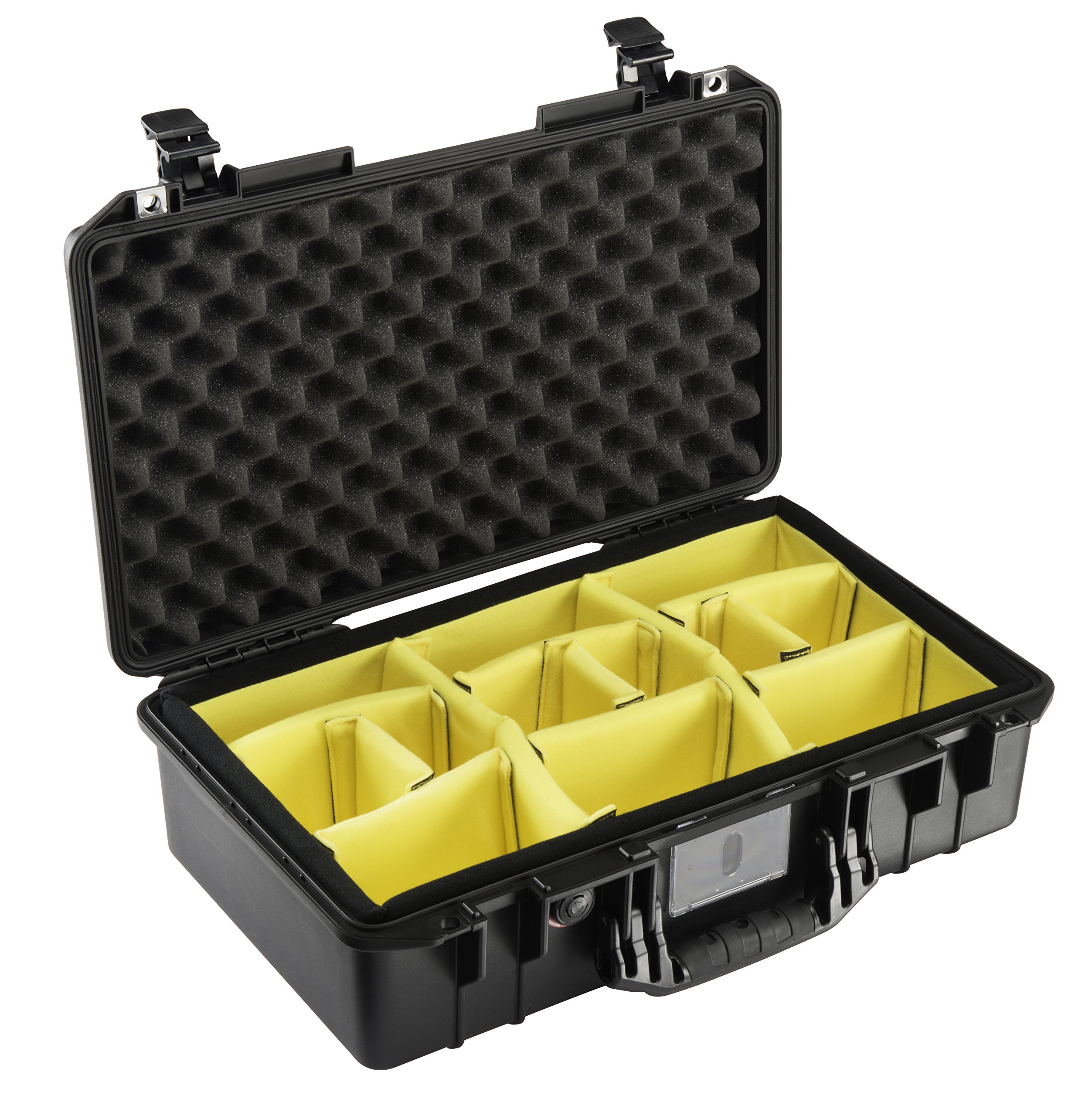 Pelican Air 1525 Waterproof Hard Case with Customizable Padded Dividers - Black | Shockproof & Dustproof Protective Case for Camera Equipment, Drones, Electronics | Perfect for Travel, Outdoor Adventures & Professional Use