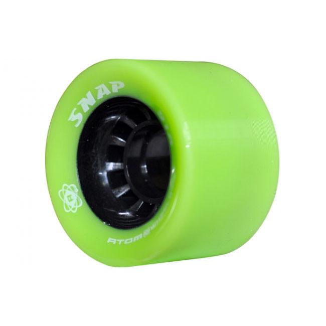 Atom Snap Wheels 60mm 4 Pack - High Performance Skateboard Wheels for Smooth Riding | Perfect for Street Skating, Park Tricks & Commuting