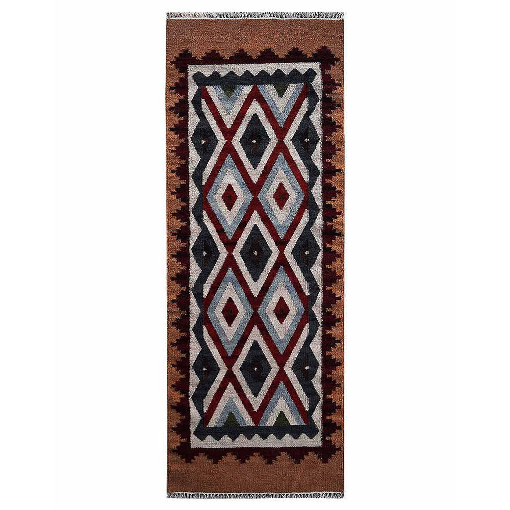 Hand Woven Bohemian Area Rug - Soft & Durable for Living Room, Bedroom, or Nursery Decor | Eco-Friendly & Stylish Home Accent