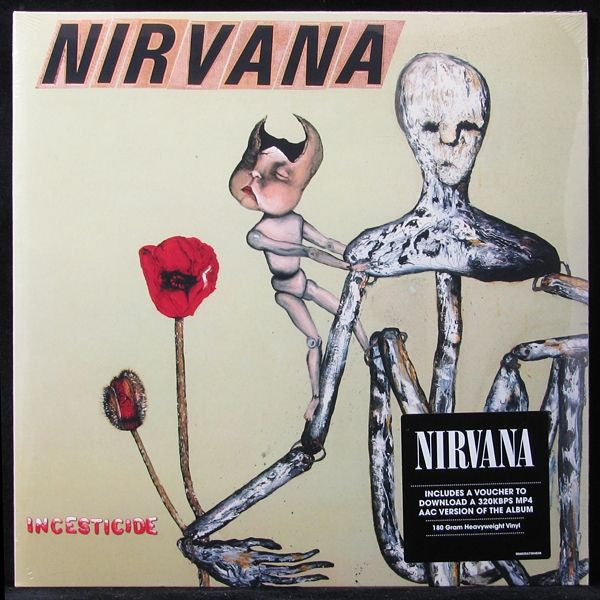Nirvana Incesticide 2xLP Vinyl Record - Compilation, Remastered, Limited Edition 25th Anniversary (Near Mint NM/M) - Perfect for Collectors & Music Lovers