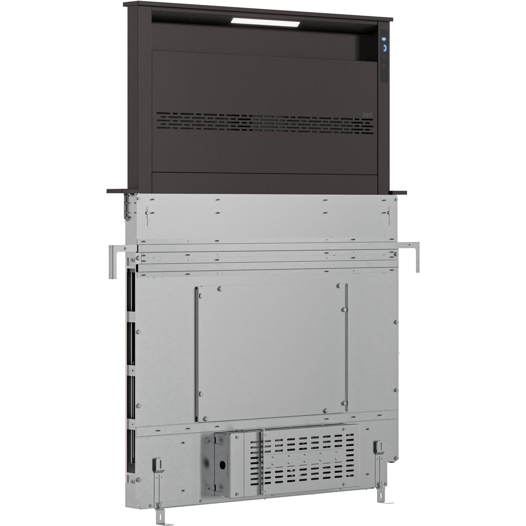 36 Inch Cattura Built-In Downdraft D49M36BLS - Best Stainless Steel Kitchen Ventilation System for Gas Cooktops & Islands | Perfect for Modern Homes & Professional Kitchens