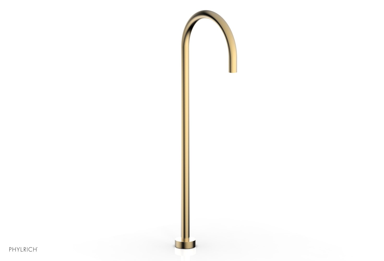 BASIC II Floor Mount Spout 230 52 - Durable Stainless Steel Faucet for Kitchen, Bathroom & Utility Sink - Perfect for Home, RV & Commercial Use