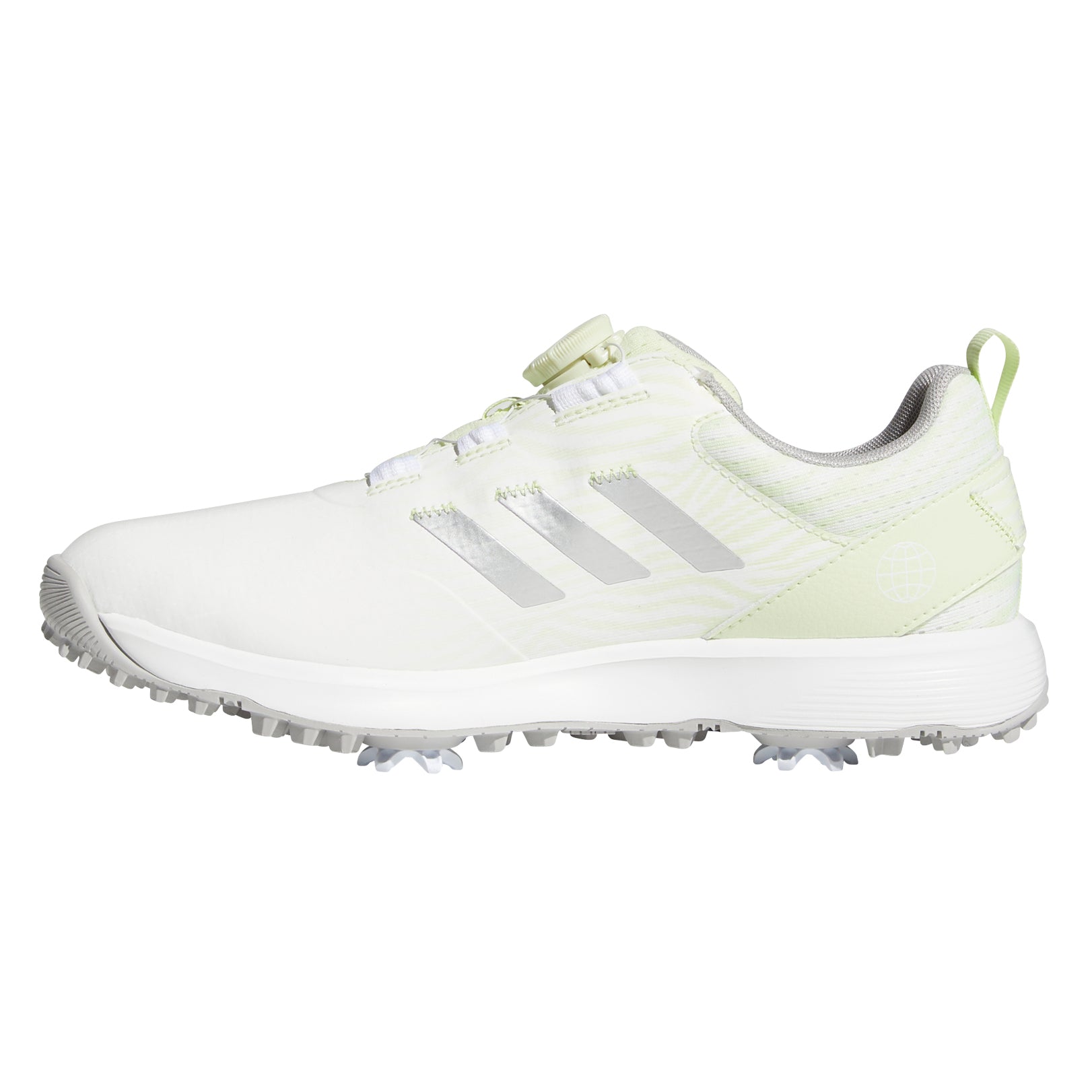 Adidas S2G BOA Women's Golf Shoes - Lime Green - Comfort & Performance for Women Golfers - Perfect for Golf Tournaments & Practice Rounds