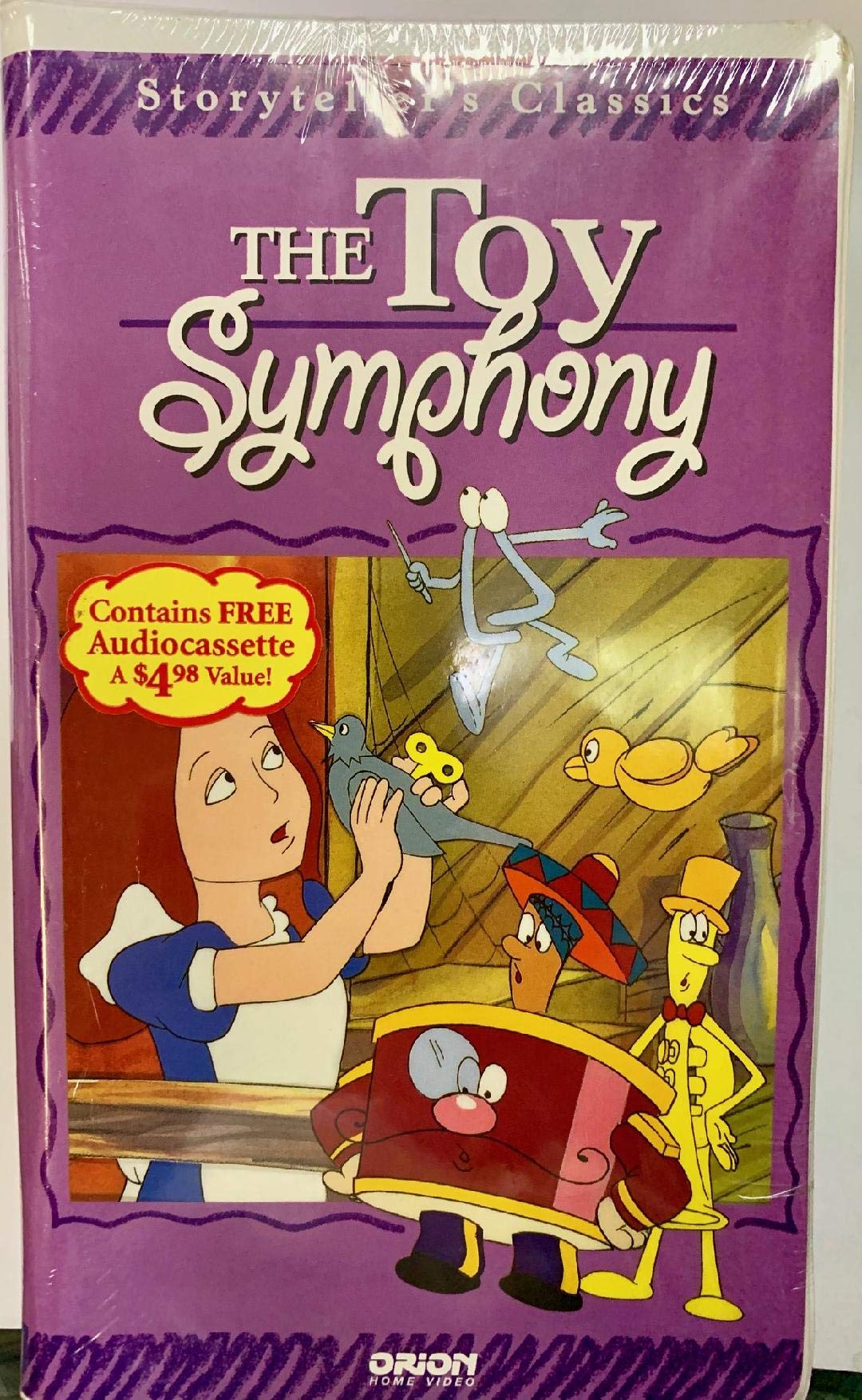 Toy Symphony with Audio Cassette [VHS] - Classic Children's Musical Adventure for Family Movie Nights & Educational Entertainment