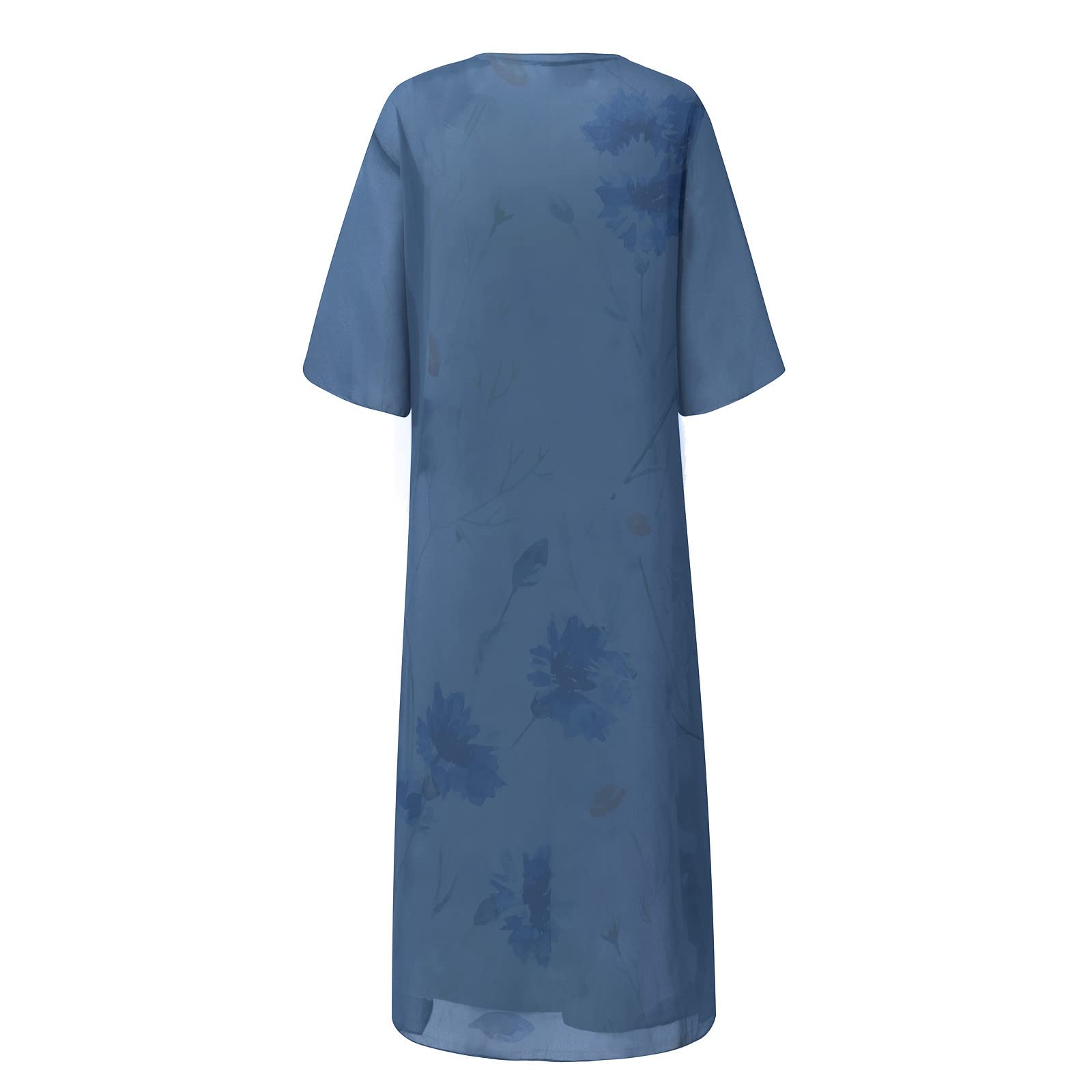 Elegant Floral Boho Maxi Dress for Women - Summer Casual Two Piece Set, Plus Size Wedding Guest Dress, Beach Sundress for Vacation, Party & Outdoor Events