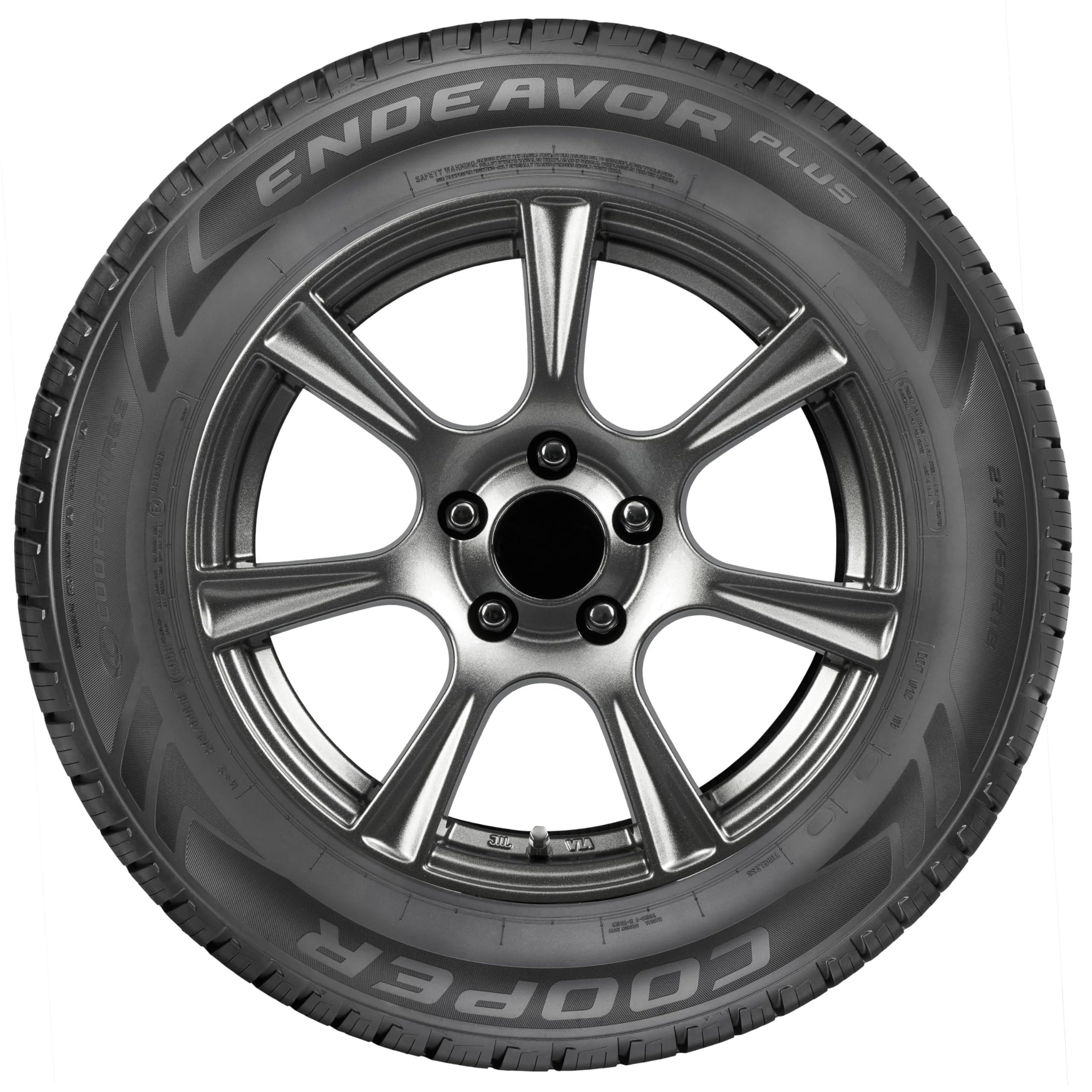 Cooper Endeavor Plus All-Season 245/70R17 110T Tire - High Performance SUV & Truck Tires for Year-Round Traction, Wet/Dry Road Safety - Perfect for Highway Commuting, Off-Road Adventures & Winter Driving