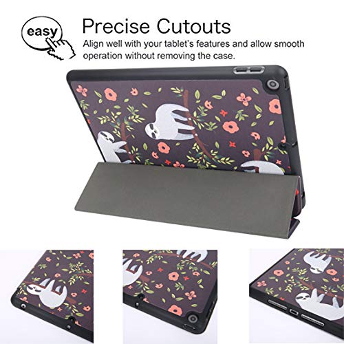 HiSpace Slim Shockproof iPad Case with Pencil Holder - Compatible with iPad 9th/8th/7th Gen 10.2