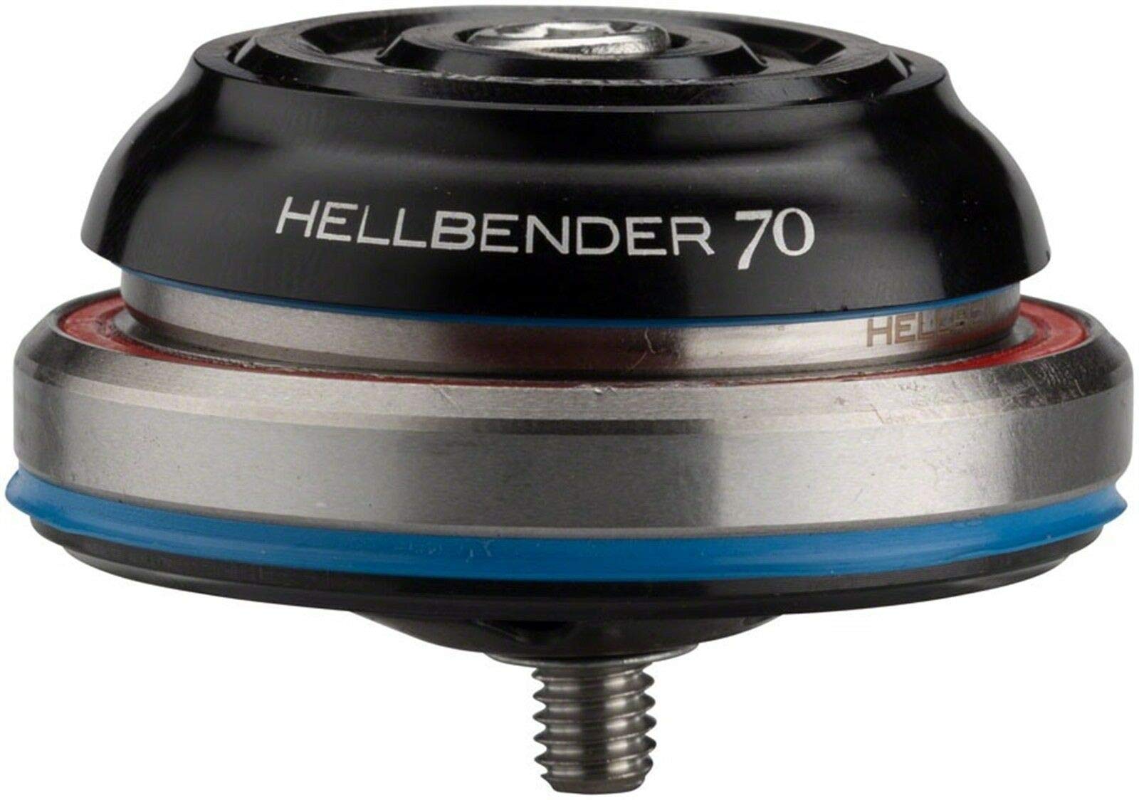 Cane Creek Hellbender 70 Integrated Headset Complete - IS42/28.6/H9 IS52/40 - BAA1189K - Premium Bike Headset for Mountain & Road Bikes