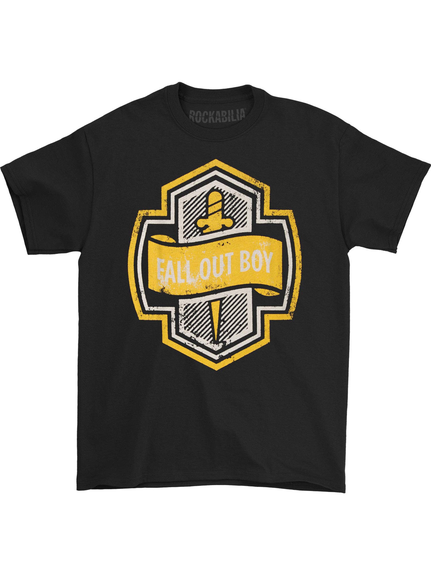 Fall Out Boy Men's Graphic Knife T-Shirt - Black Band Tee for Concerts & Casual Wear | Soft Cotton Vintage Style Rock Merch
