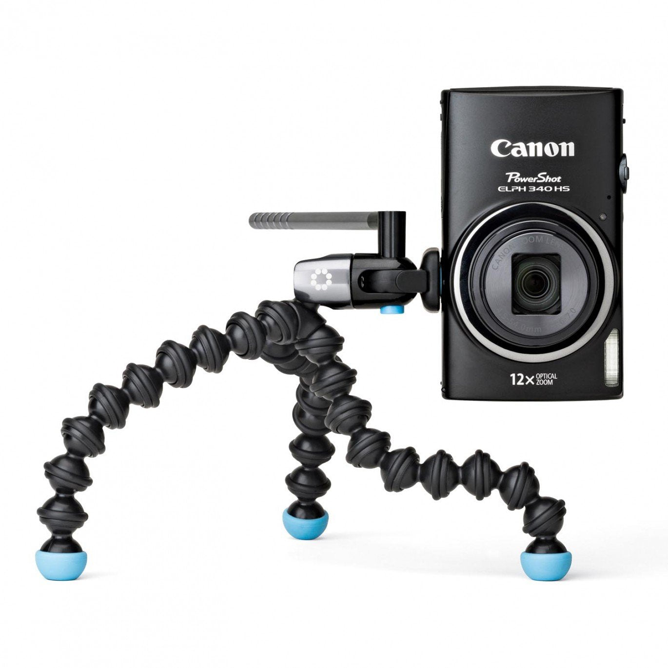 GorillaPod Flexible Tripod Stand for Camera & Smartphone - Black/Blue - Perfect for Vlogging, Travel & Outdoor Photography
