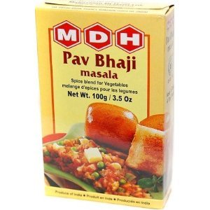 MDH Pav Bhaji Masala - 100g (Pack of 3) | Authentic Indian Spice Blend for Pav Bhaji | Perfect for Cooking, Snacks & Restaurant-Style Dishes