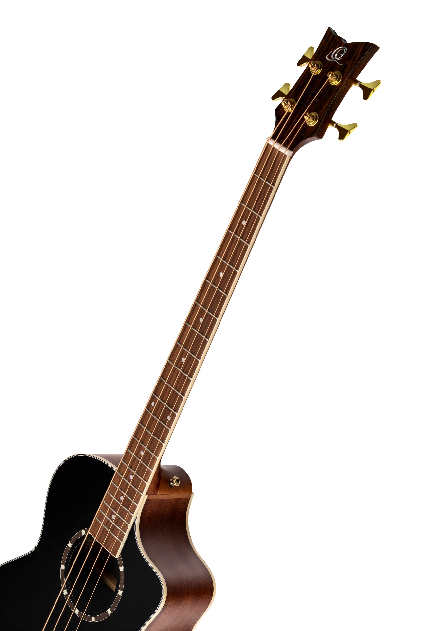 Ortega 4-String Acoustic Bass Guitar - Professional Quality for Live Performances & Studio Recording