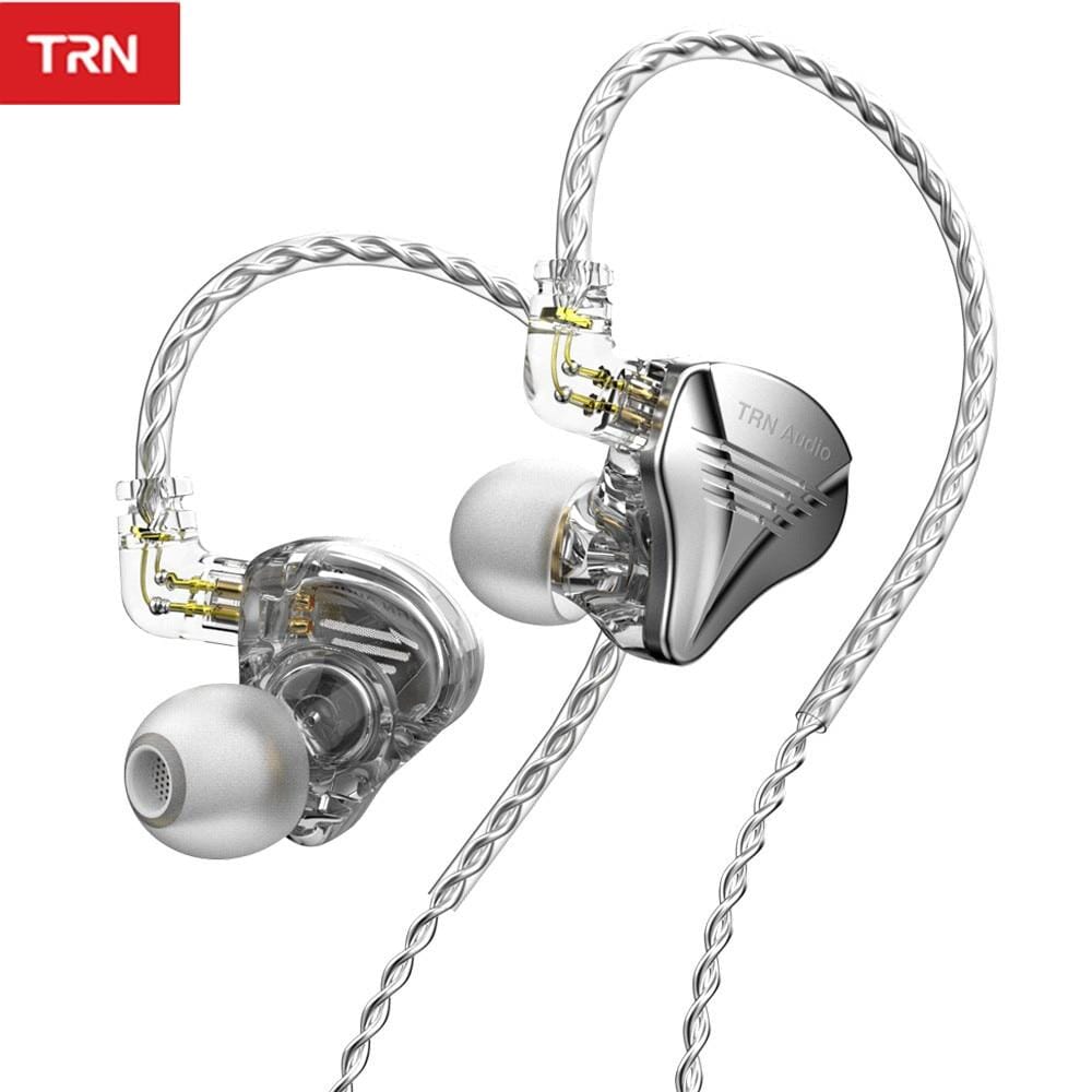 TRN TA2 2BA+1DD Hybrid In-Ear Monitors - High Resolution Audiophile Earphones for Music, Gaming & Studio Monitoring