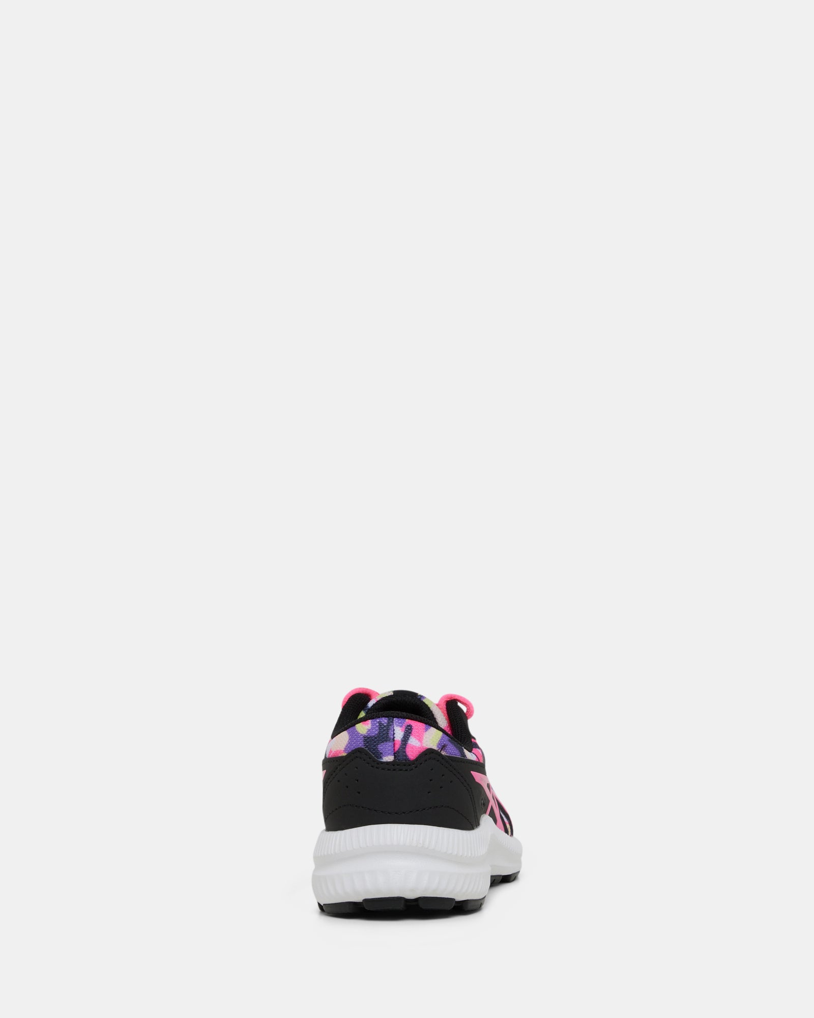 Contend 8 Grade School Shoes - Black & Hot Pink Print Sneakers for Kids | Comfortable Athletic Shoes for School, Play & Everyday Wear