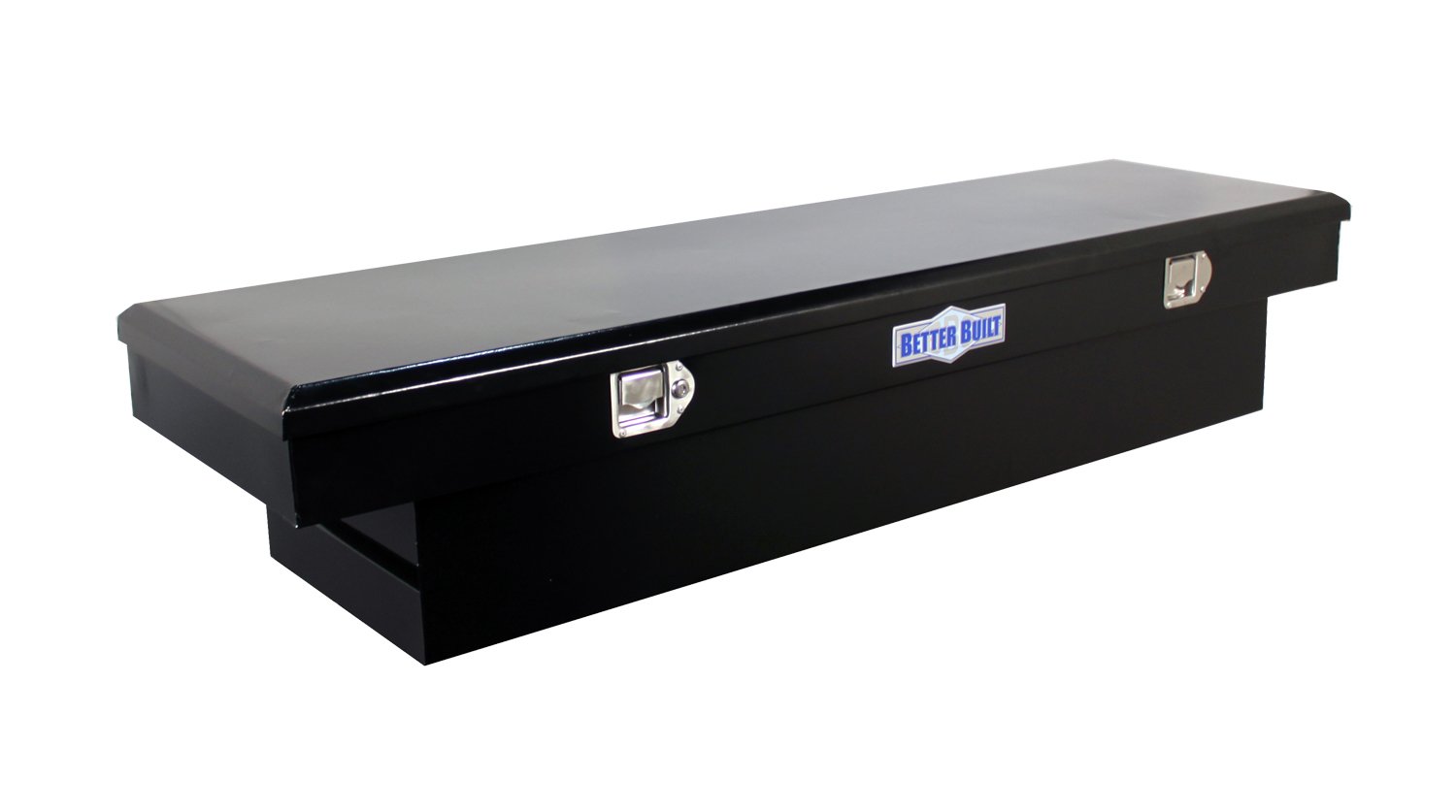 Better Built 73210129 Heavy Duty Truck Tool Box - Durable Aluminum Storage for Pickup Trucks - Perfect for Tools, Equipment & Work Gear Organization