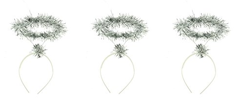 Silver Tinsel Halo