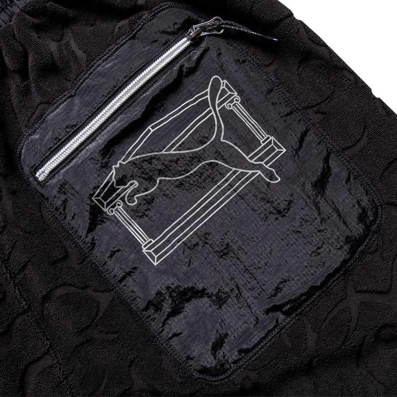 Aries x Puma Men's Athletic Shorts - Black | Breathable Gym Shorts for Running, Workout & Casual Wear