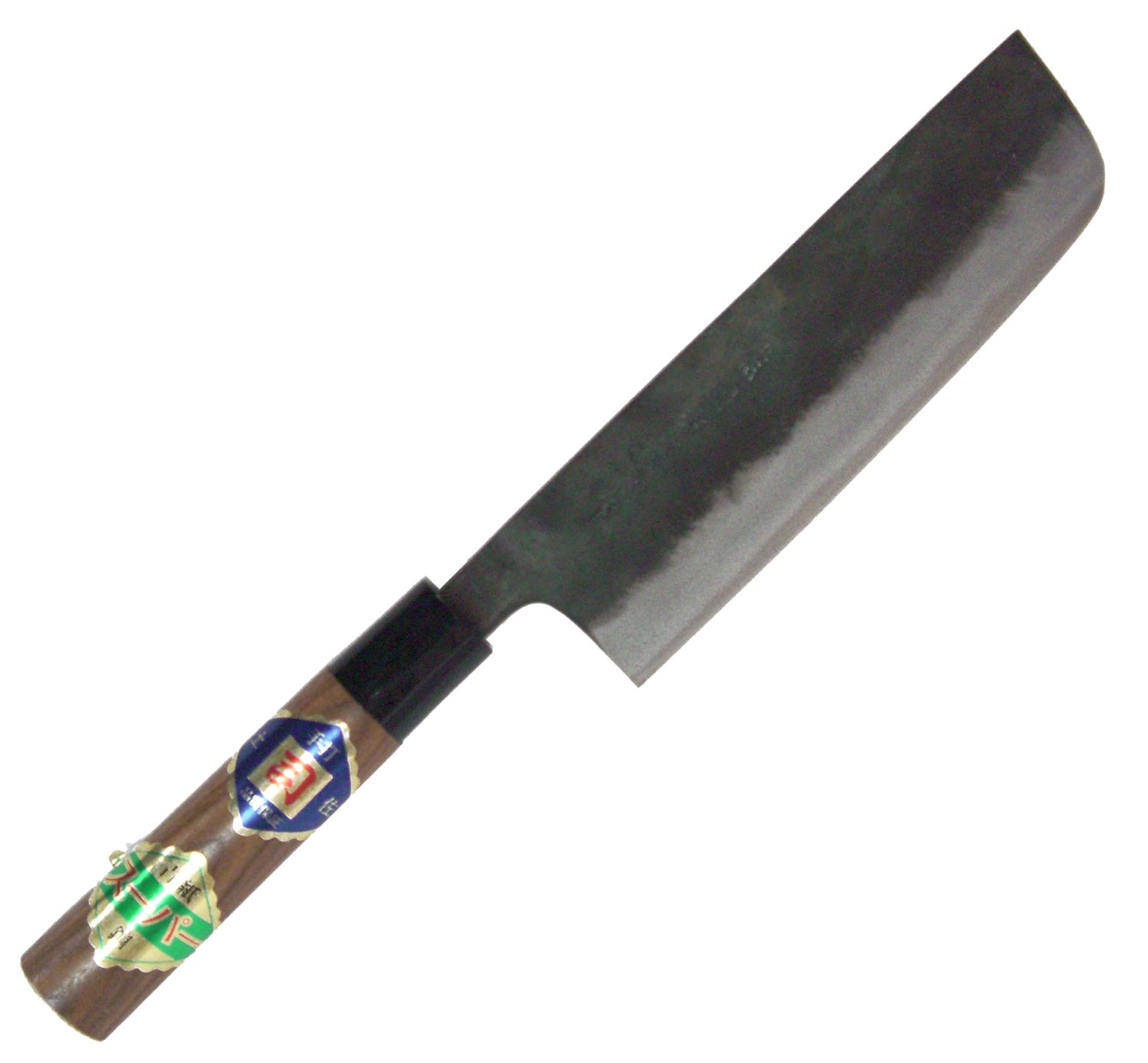Premium Tosa Knife - 165mm Black Hammered Usuba Bocho Japanese Super Steel Chef Knife for Sushi, Vegetables & Precision Cutting
