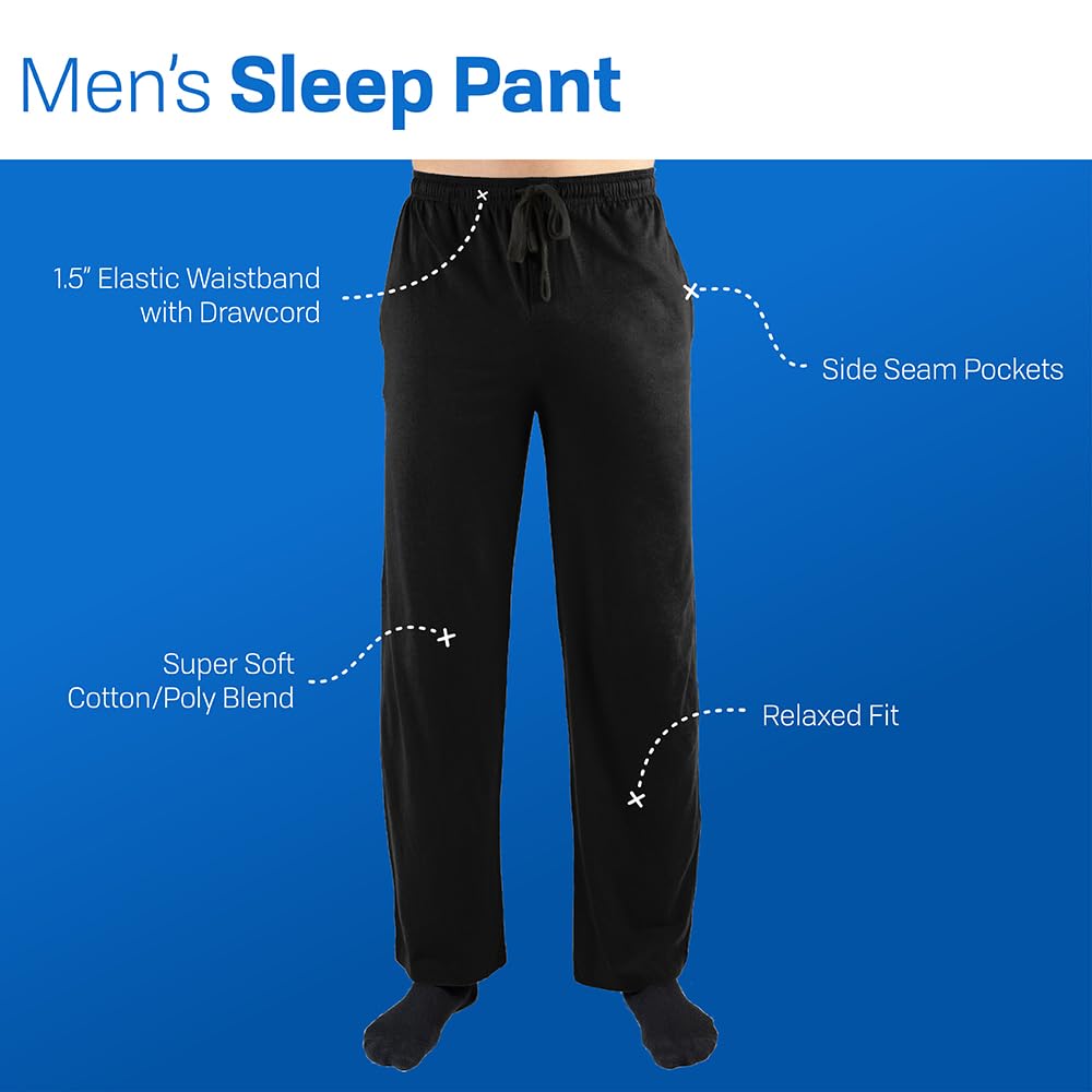 Bioworld Friends Sleep Pajama Pants for Men - Soft Cotton Lounge Pants with TV Show Characters - Perfect for Sleeping, Lounging & Gift Giving