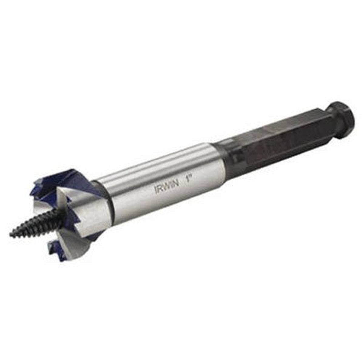 Irwin 1-Inch 3-Cutter Self-Feed Drill Bit for Wood - Heavy Duty Construction & DIY Projects - Perfect for Framing, Deck Building & Carpentry Work