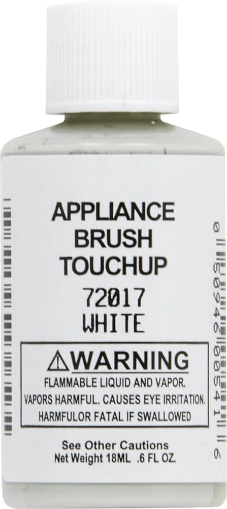 Genuine Whirlpool Appliance Touch Up Paint - White (72017) | Perfect for Scratches & Chips on Refrigerators, Dishwashers & More