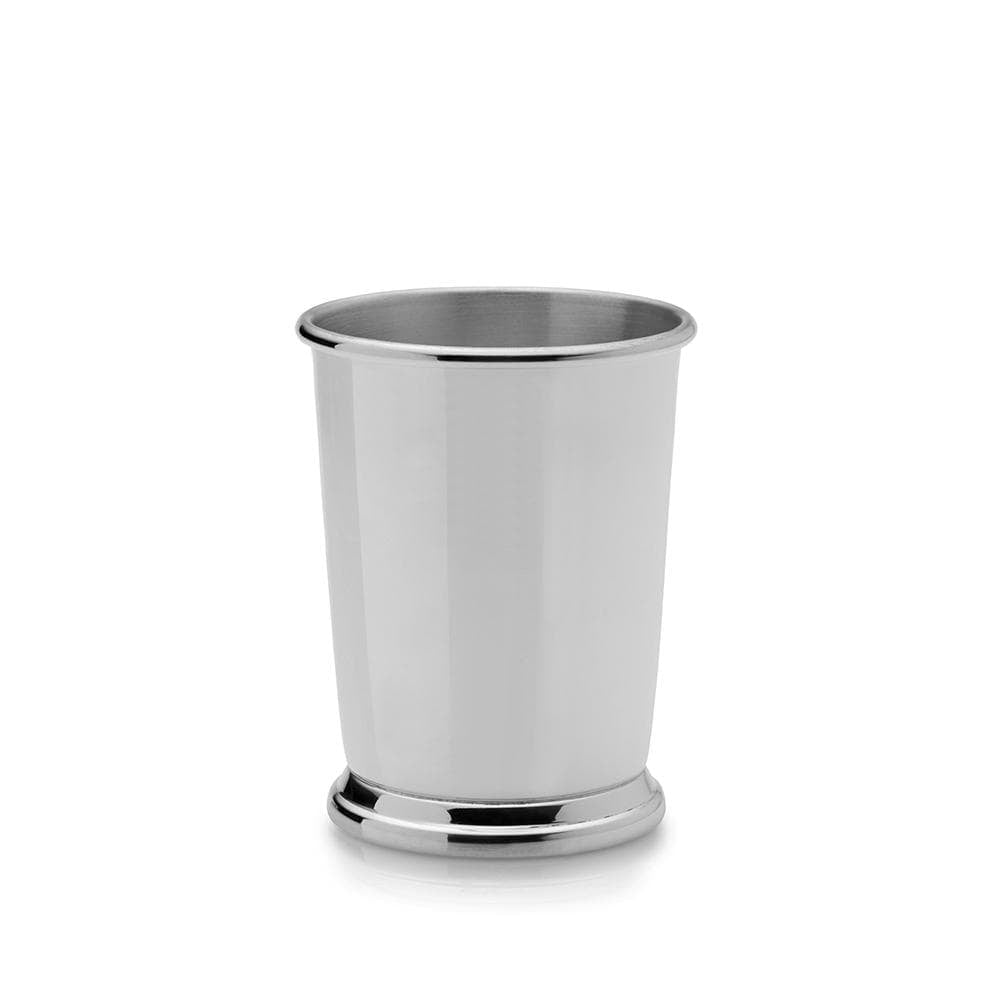Patrick Henry Pewter Mint Julep Cup - Classic Southern Style Silver Pewter Drinking Cup for Bourbon, Cocktails & Iced Tea - Perfect for Kentucky Derby Parties, Outdoor Gatherings & Southern Home Decor