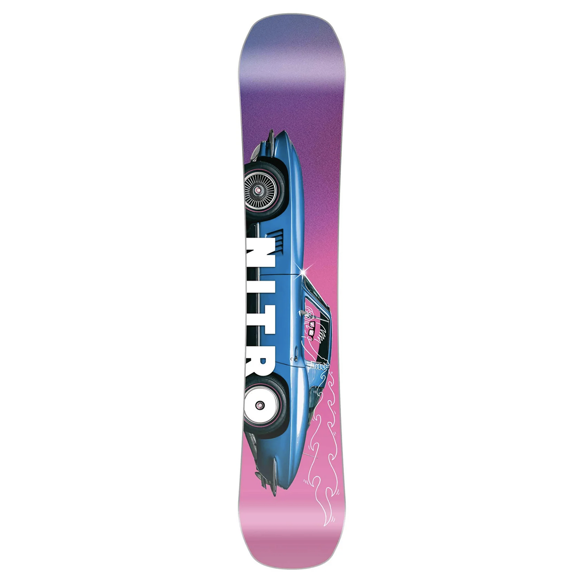 Nitro 2025 Cheap Thrills Snowboard 152cm - Best Freestyle Snowboard for Park & Powder Riding | Perfect for All-Mountain Terrain and Snowboard Tricks
