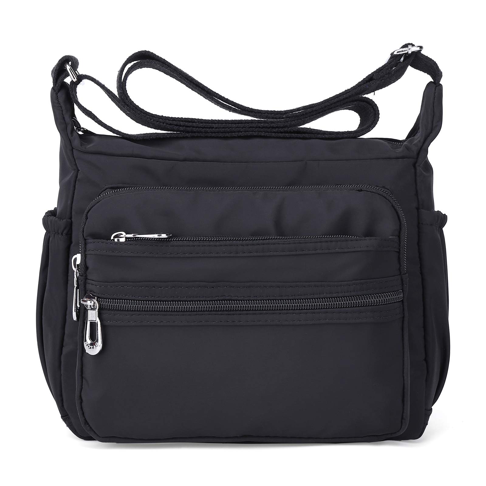 Waterproof Crossbody Bag for Women - Lightweight Nylon Shoulder Bag & Messenger Purse for Travel, Work, and Everyday Use