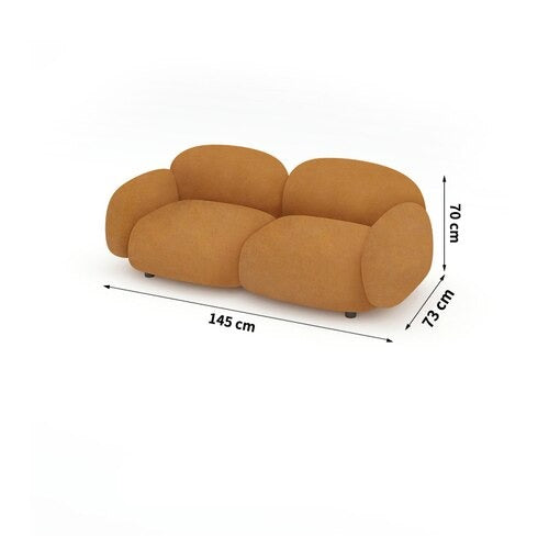 Stretch Canape Sofa Set - Modern Convertible Sectional Couch for Living Room | Comfortable Lounge Furniture for Small Spaces & Apartments | Perfect for Relaxing, Entertaining & Movie Nights