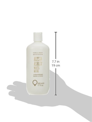 ALYSSA ASHLEY White Musk Perfumed Body Lotion 500ml - Moisturizing & Long-Lasting Fragrance for Women, Perfect for Daily Use & Gift Giving