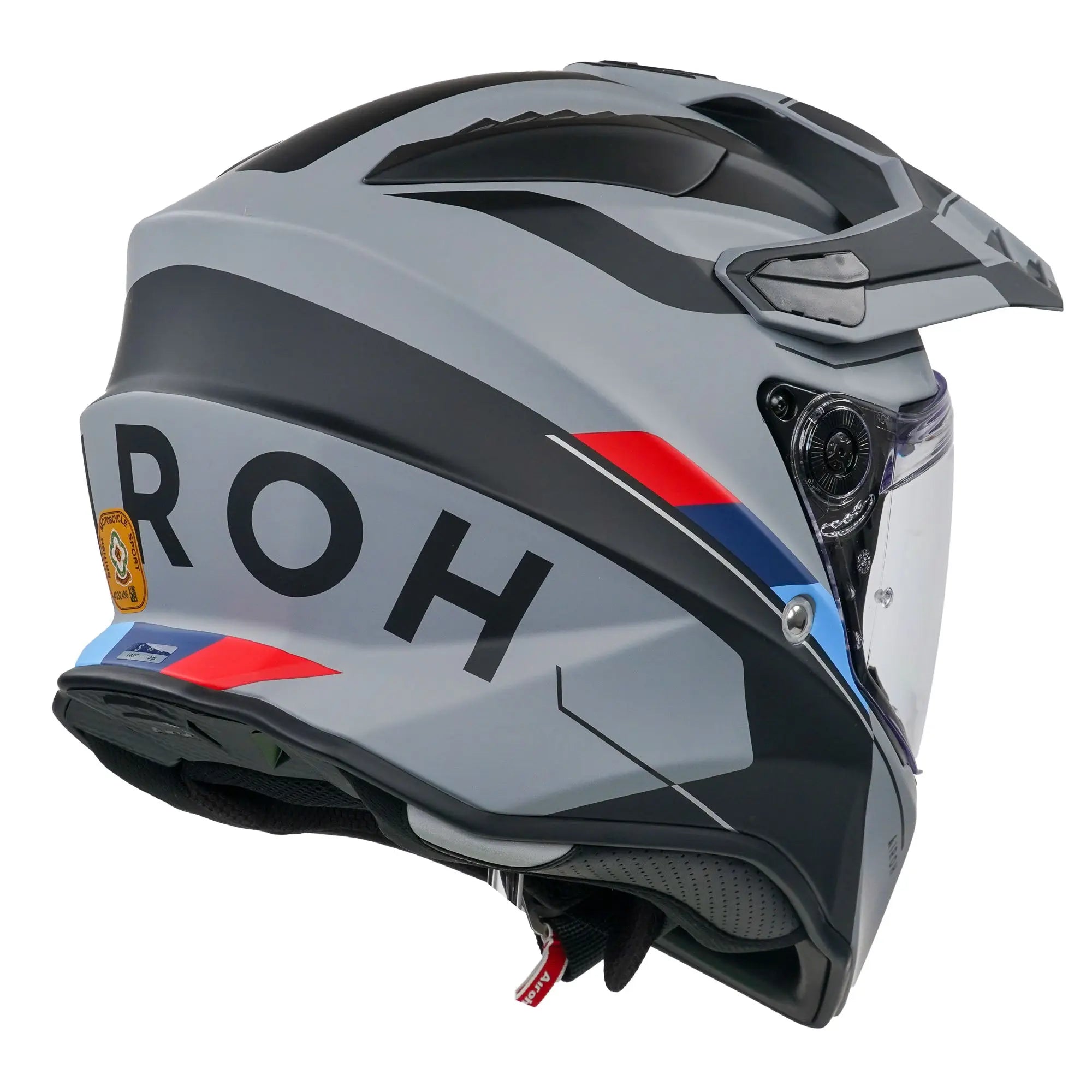 Airoh Commander Adventure Matt Skill Motorcycle Helmet - Lightweight & Durable Off-Road Bike Helmet for Men - Perfect for Motocross, Enduro & Adventure Riding