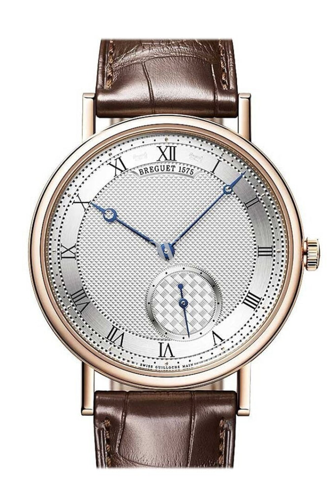 Breguet Classique Automatic 40mm Men's Luxury Watch 7147BR129WU - Rose Gold Case & Leather Strap - Perfect for Business, Formal Events & Collectors
