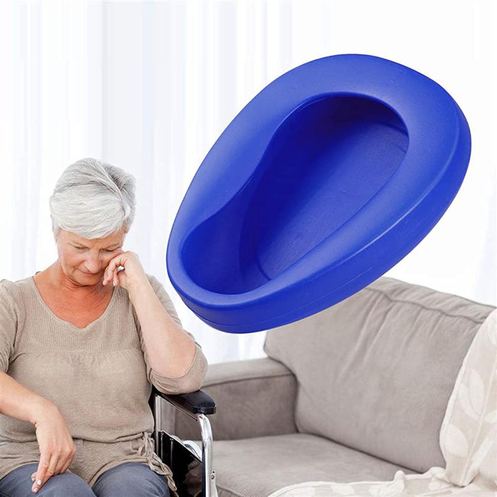 XBSXP Heavy Duty Bed Pan for Adults - Bariatric & Standard Size, No Spill Splash-Proof Design, Thick Stable PP Material - Ideal for Home Care, Hospital Use & Elderly Patients