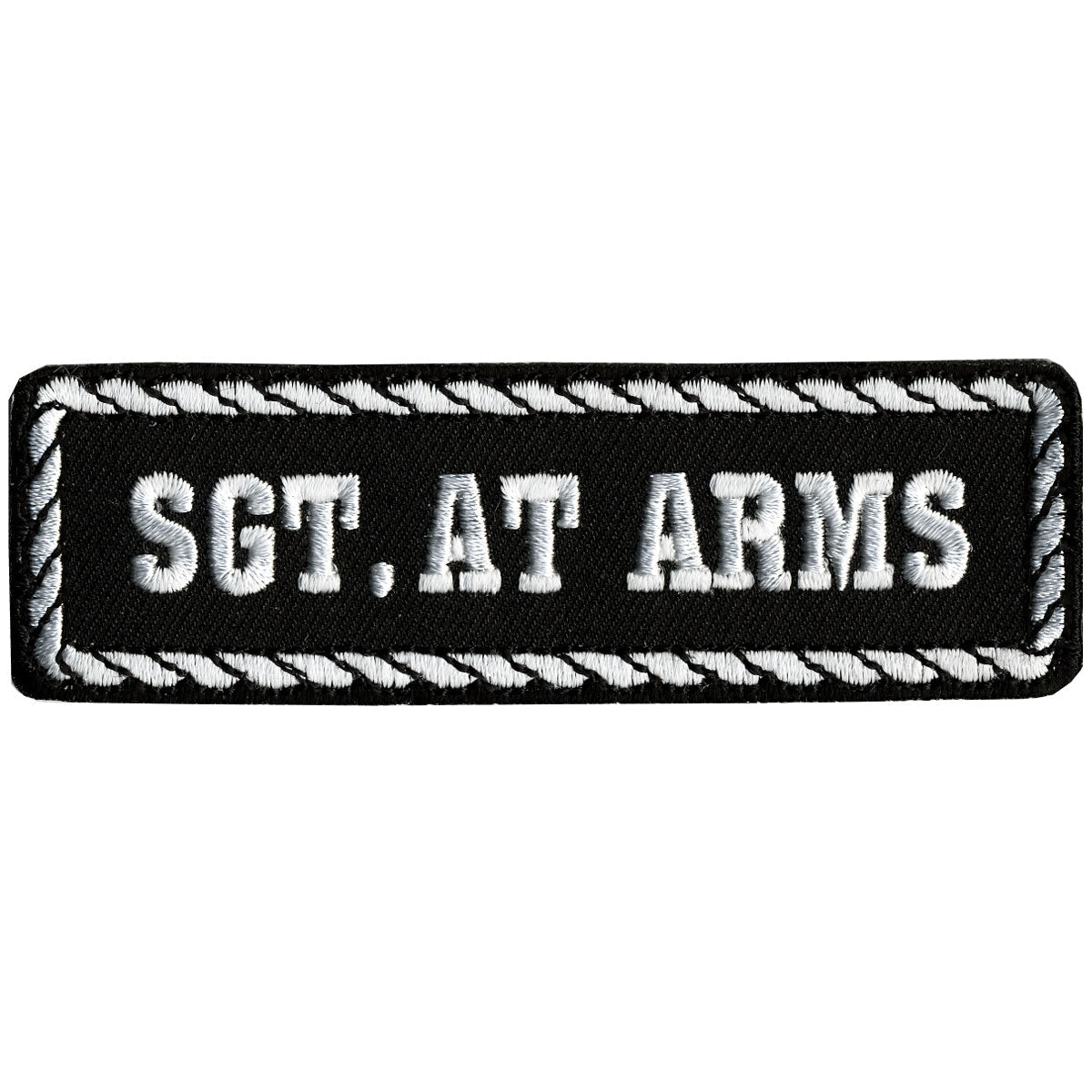 Sgt. At Arms Embroidered Patch - Military Police Badge for Uniforms, Jackets & Caps - Perfect for Law Enforcement, Veterans & Collectors