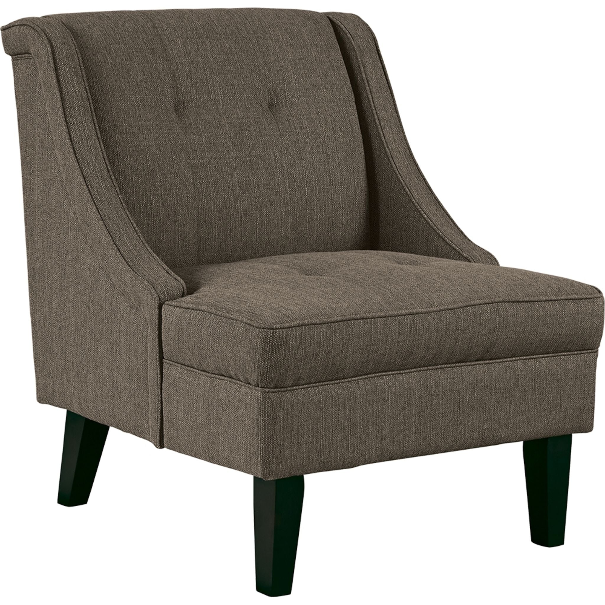 Clarinda Accent Chair - Modern Upholstered Living Room Chair with Wooden Legs | Perfect for Home Office, Reading Nook & Lounge Decor