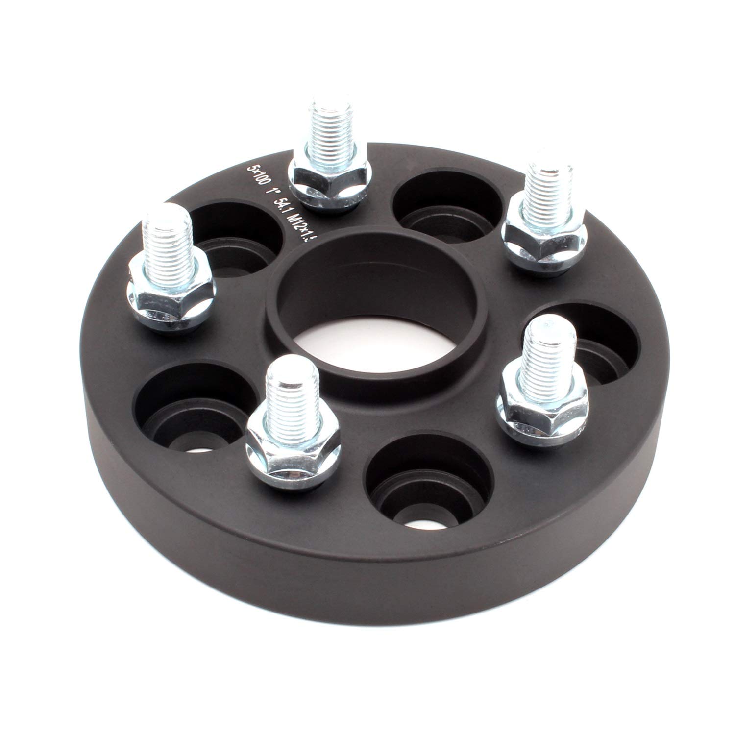Hubcentric Wheel Spacers 5x100 with M12x1.5 Studs 54.1mm Bore 1 Inch (4pcs) - Compatible for Toyota Corolla 2003-2025, Lexus CT200H 2011-2017, Scion TC 2004-2010 - Perfect for Enhanced Stance & Performance Upgrades