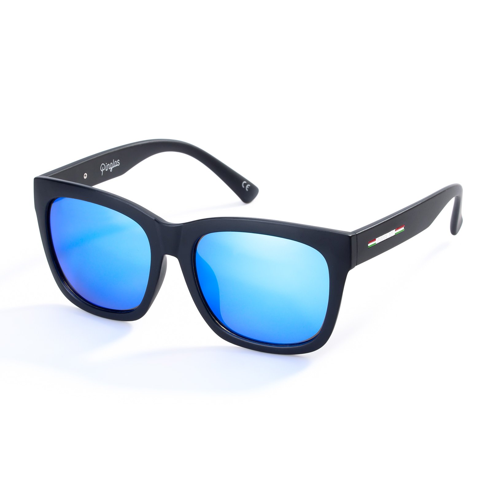 Colossein Classic Polarized Square Frame Sunglasses for Men - UV400 Protection & Mirrored Lenses - Perfect for Driving, Fishing & Outdoor Activities
