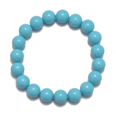 The Enchantment of the Blue Shell Pearl Bracelet