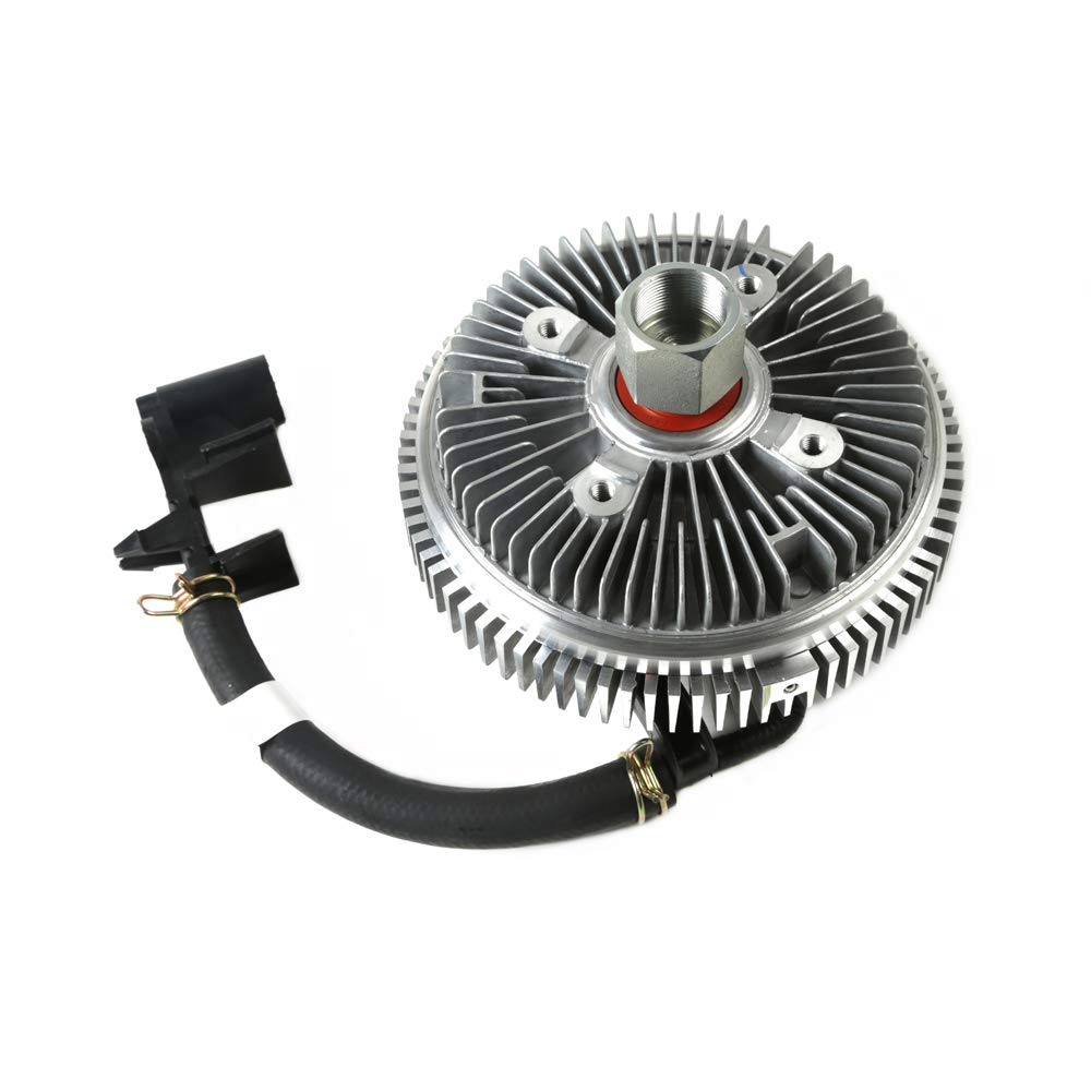 MOCA Electric Cooling Fan Clutch Replacement for 2003-2008 Isuzu Ascender 4.2L, 2006-2009 Chevy Trailblazer 6.0L, 2002-2009 Trailblazer, 2004-2007 Buick Rainier, 2002-2004 Oldsmobile Bravada 4.2L L6 DOHC - Perfect for Engine Overheating Prevention & Summer Driving