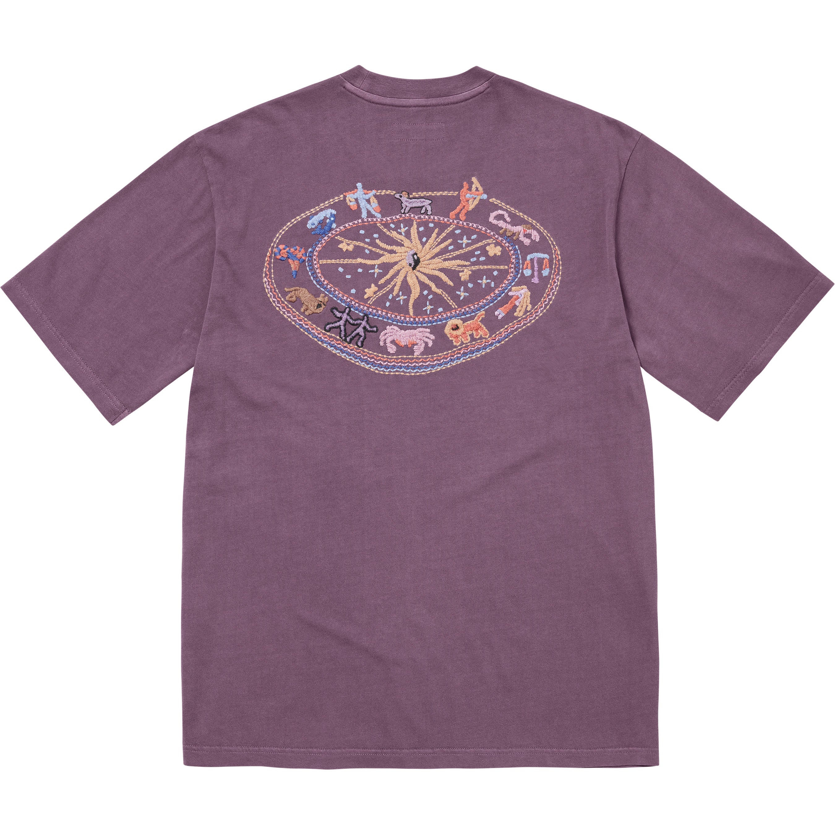 SUPREME 25SS Zodiac Short Sleeve Top - Trendy Graphic Tee for Men & Women - Perfect for Streetwear, Casual Outfits and Summer Fashion