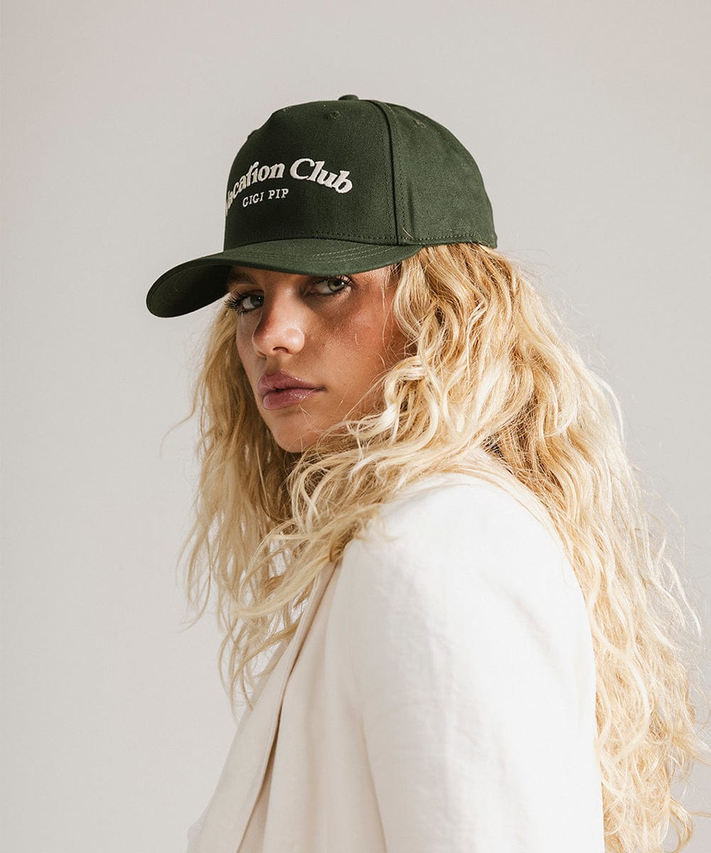 Stylish Vacation Club Trucker Hat - Adjustable Snapback Cap for Men & Women - Perfect for Travel, Beach, and Outdoor Adventures