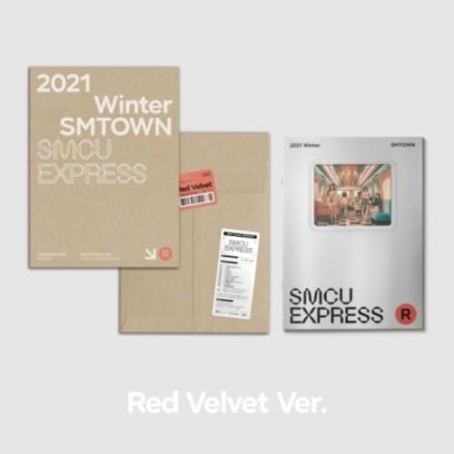 SMTOWN 2021 Winter Album: SMCU Express Red Velvet Edition - K-Pop Collectible for Fans, Gift Idea & Holiday Music Playlist Addition