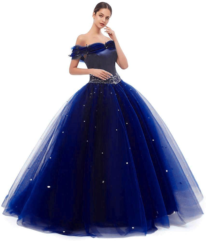 Elegant Women's Lace-up Ball Gown Long Quinceanera Dress with Pleated Straps - Perfect for Quinceanera, Prom, Wedding, and Formal Events