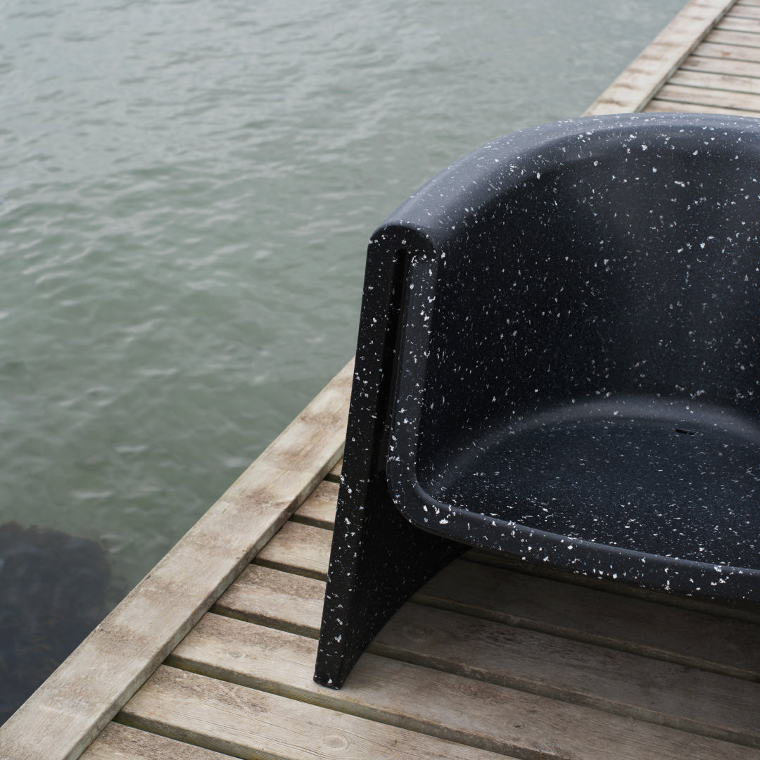 Bit Lounge Chair - Modern Comfortable Accent Chair for Living Room, Bedroom, or Office - Perfect for Relaxing, Reading, and Lounging