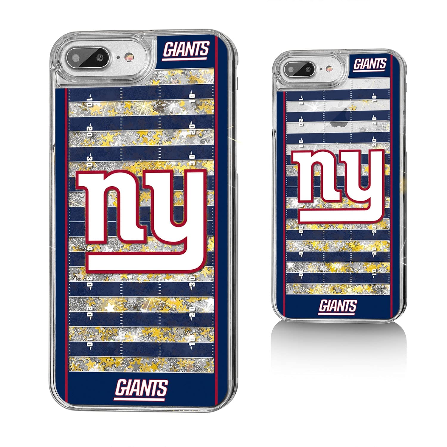 New York Giants iPhone Glitter Case with Team Logo - Stylish Protective Cover for iPhone 13/14/15 Pro Max - Perfect for Game Day, Fan Gifts & Everyday Use