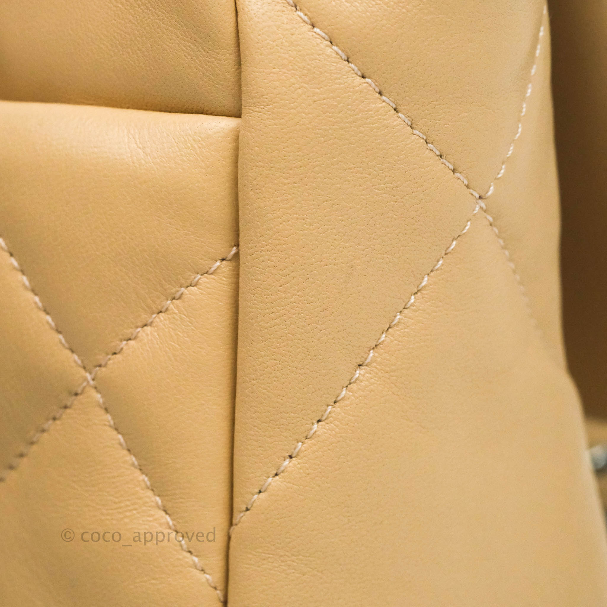Chanel 19 Small Beige Mixed Hardware Flap Bag - Luxury Designer Handbag for Women | Perfect for Everyday Use, Work & Special Occasions